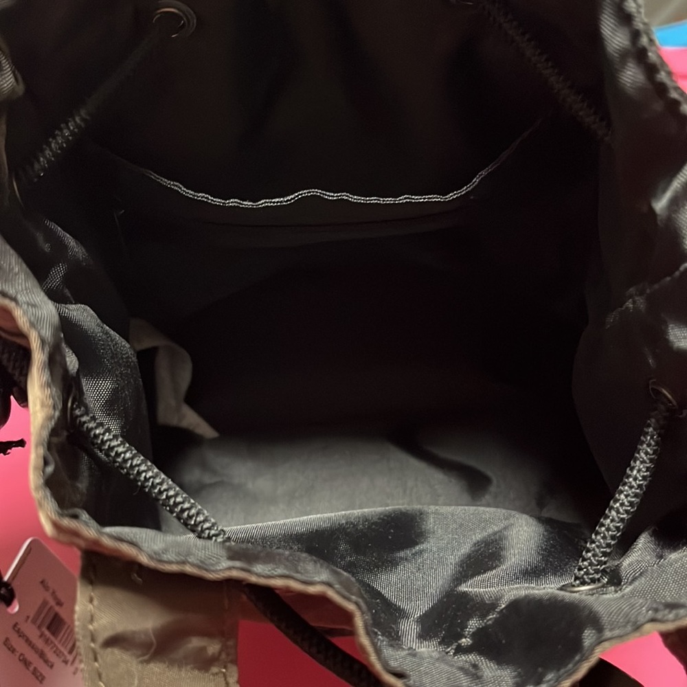Alo Utility Cross Body Bucket Bag in Espresso + Black - Picture 13 of 13